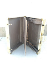 Load image into Gallery viewer, Vintage Cream Suitcase - Large
