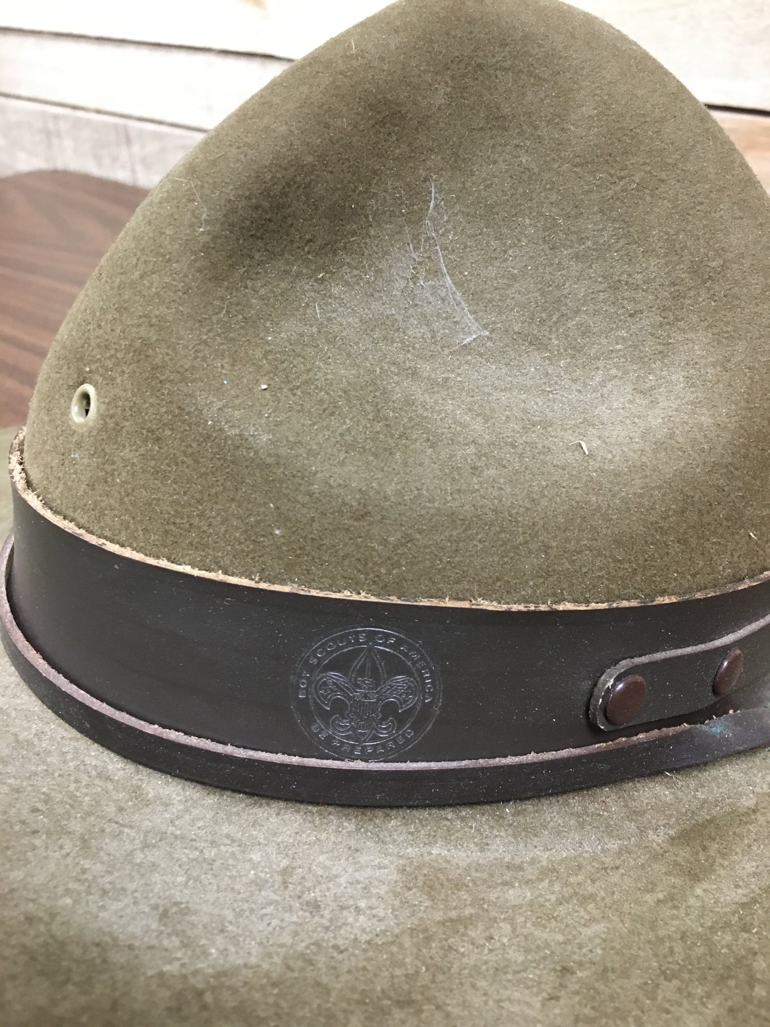 Vintage Boy Scouts of America Adult Hat – Reclaimed Resale